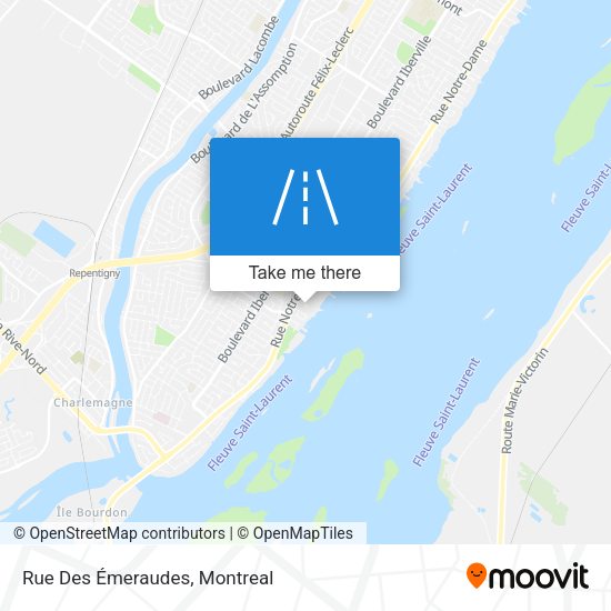 Rue Des Émeraudes map