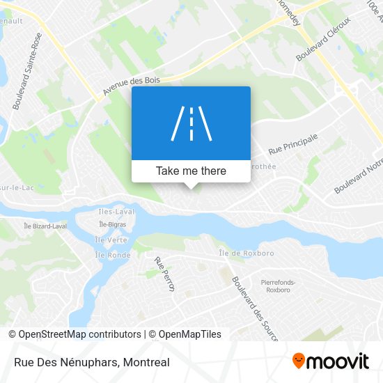 Rue Des Nénuphars map