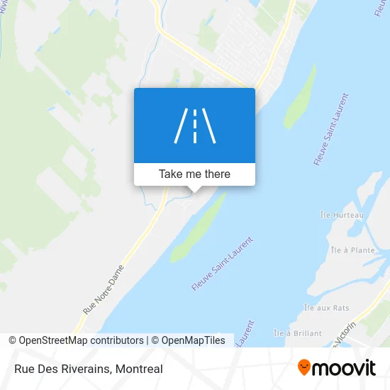 Rue Des Riverains map