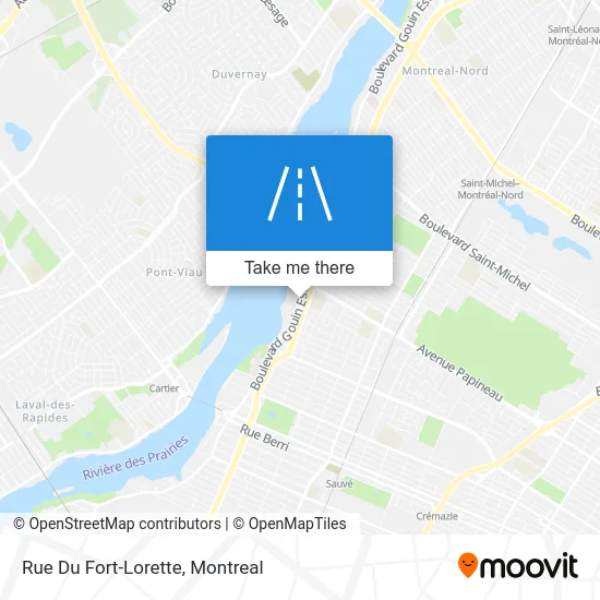 Rue Du Fort-Lorette map