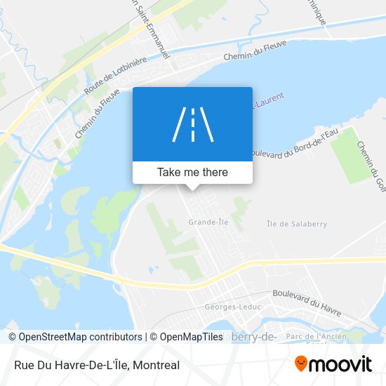 Rue Du Havre-De-L'Île map