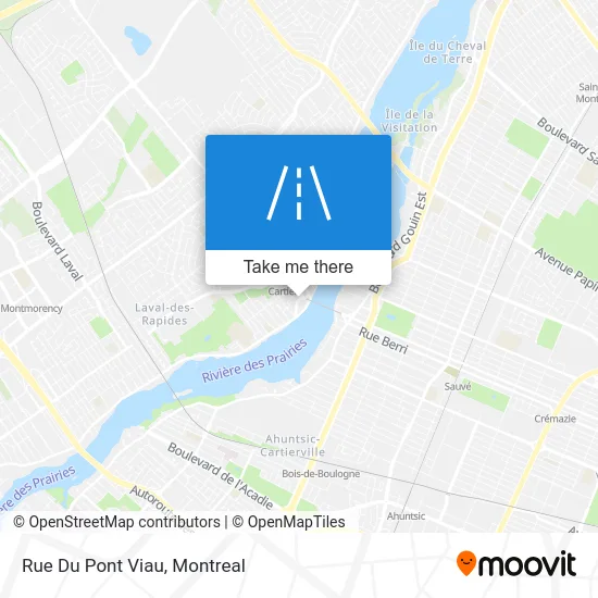 Rue Du Pont Viau map