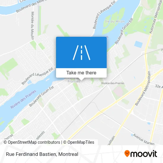 Rue Ferdinand Bastien map