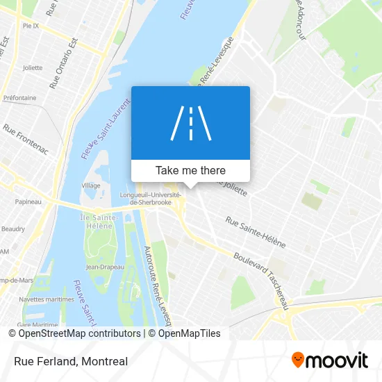 Rue Ferland map