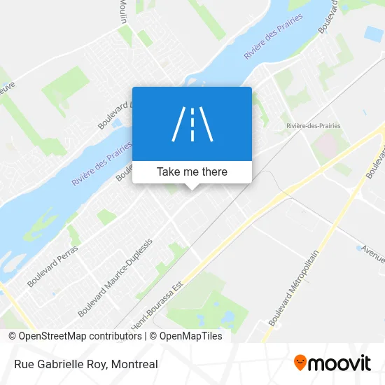 Rue Gabrielle Roy map