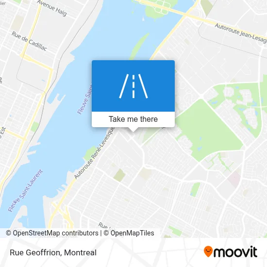 Rue Geoffrion map