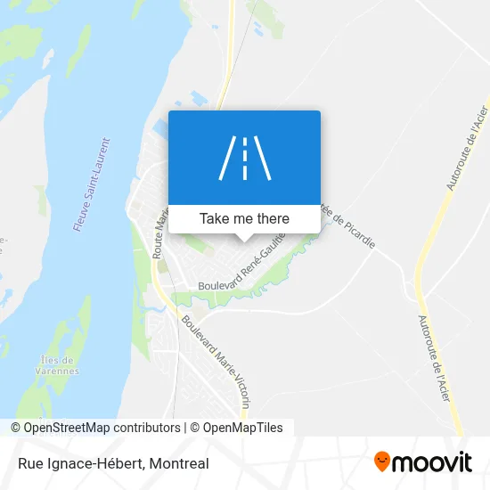Rue Ignace-Hébert map