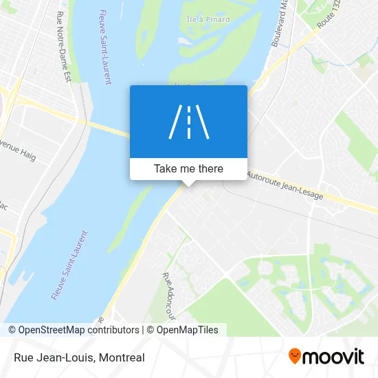 Rue Jean-Louis map