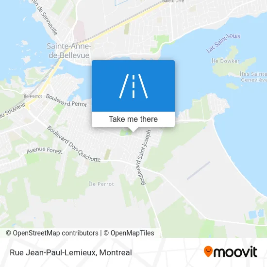 Rue Jean-Paul-Lemieux map