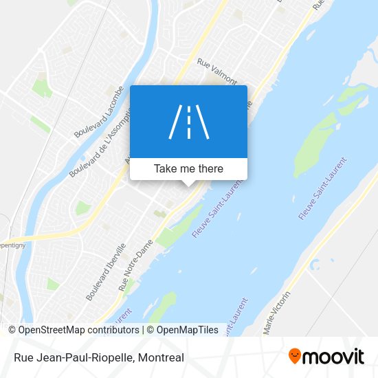 Rue Jean-Paul-Riopelle map