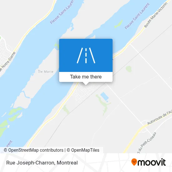 Rue Joseph-Charron map