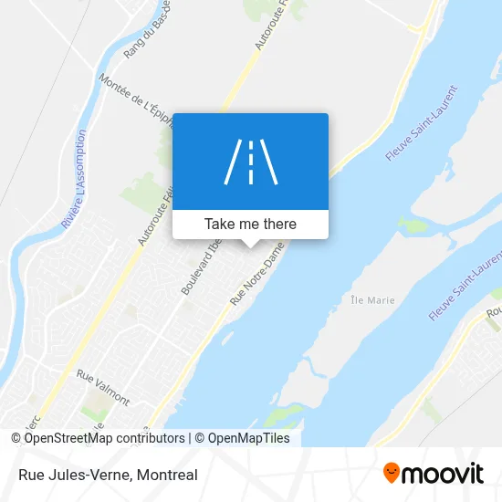 Rue Jules-Verne map