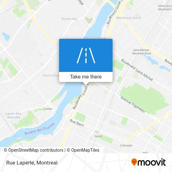 Rue Laperle map