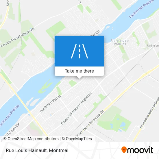 Rue Louis Hainault map