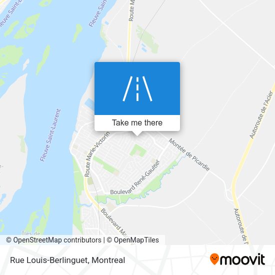 Rue Louis-Berlinguet map