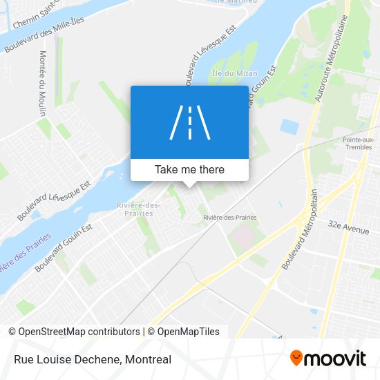 Rue Louise Dechene map