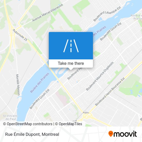 Rue Émile Dupont map