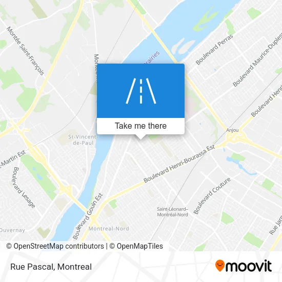 Rue Pascal map