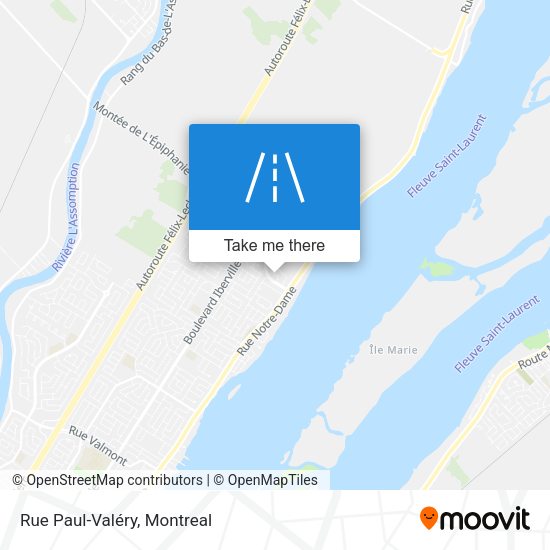 Rue Paul-Valéry map