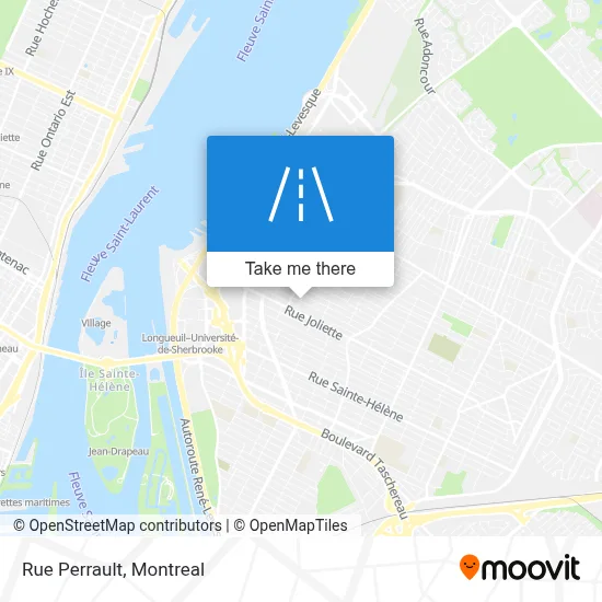 Rue Perrault map