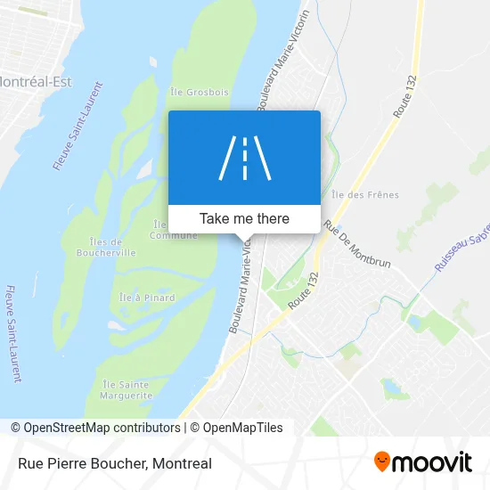Rue Pierre Boucher map