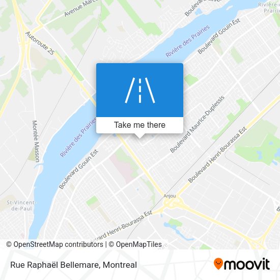 Rue Raphaël Bellemare map