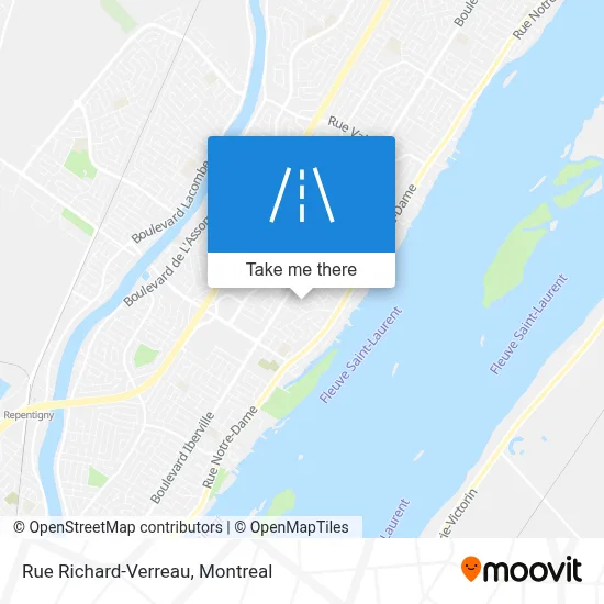 Rue Richard-Verreau map