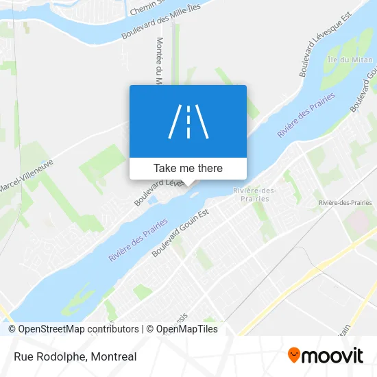 Rue Rodolphe map
