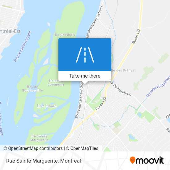 Rue Sainte Marguerite map