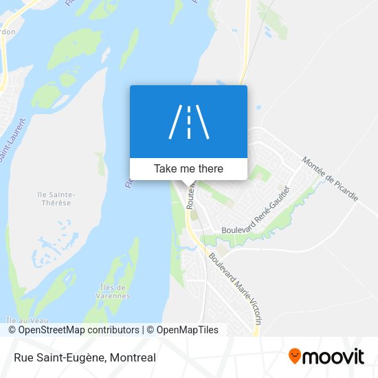 Rue Saint-Eugène map