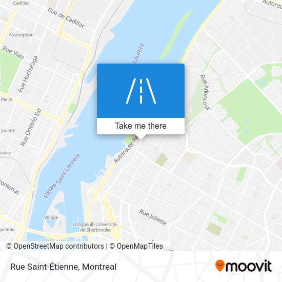 Rue Saint-Étienne map