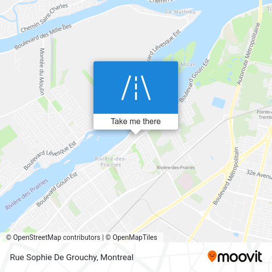 Rue Sophie De Grouchy map