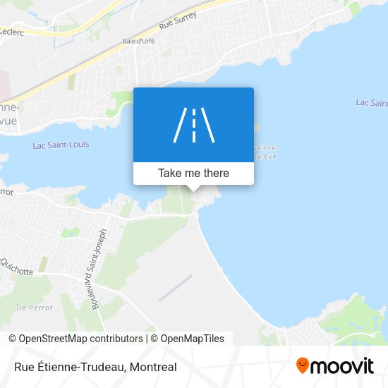Rue Étienne-Trudeau map