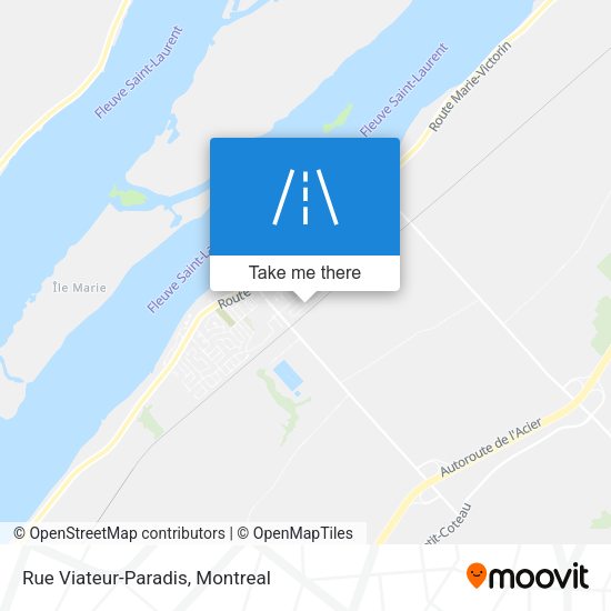 Rue Viateur-Paradis map
