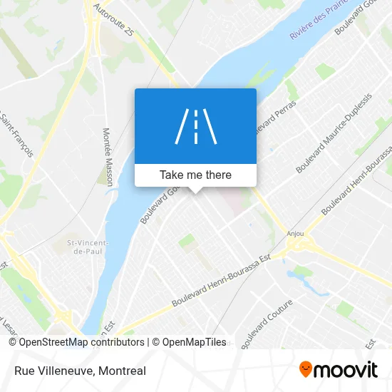 Rue Villeneuve map