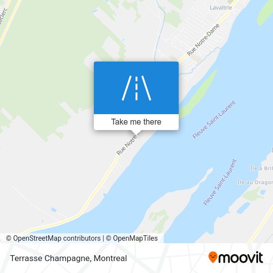 Terrasse Champagne map