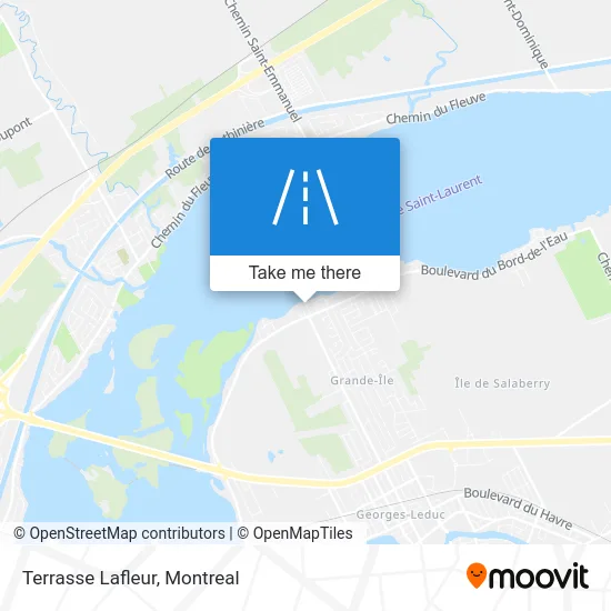 Terrasse Lafleur map