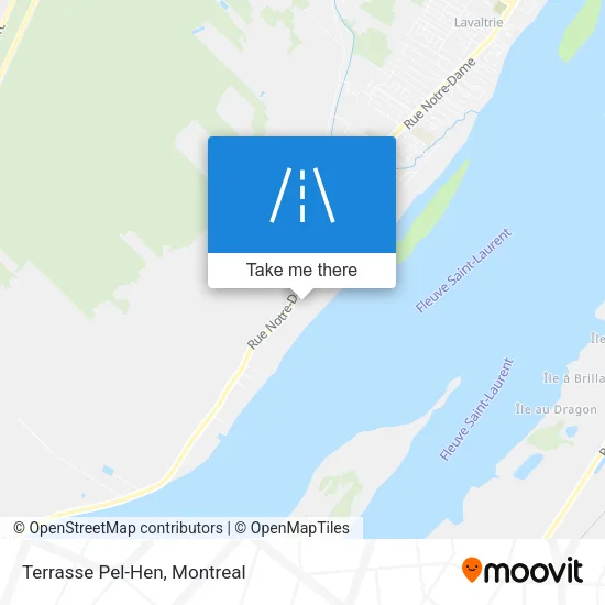 Terrasse Pel-Hen map