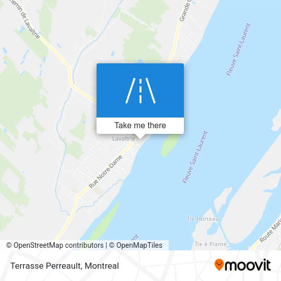 Terrasse Perreault map