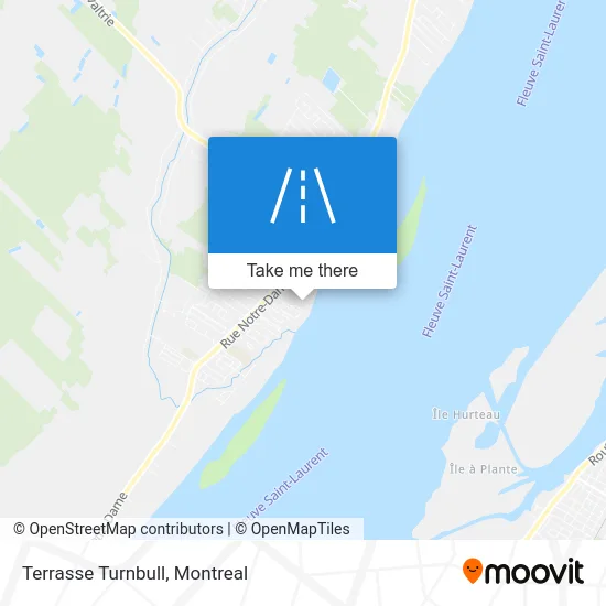 Terrasse Turnbull map