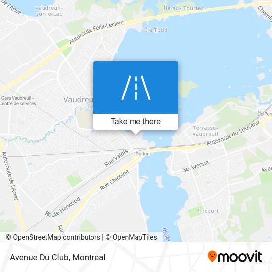 Avenue Du Club map