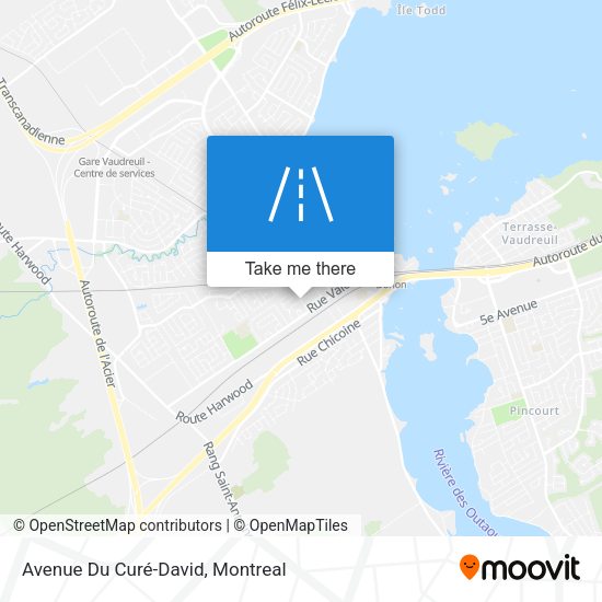 Avenue Du Curé-David map