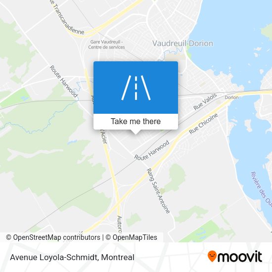 Avenue Loyola-Schmidt map