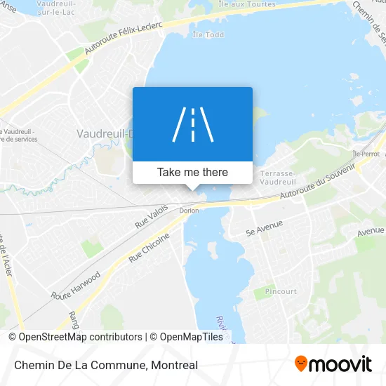 Chemin De La Commune map