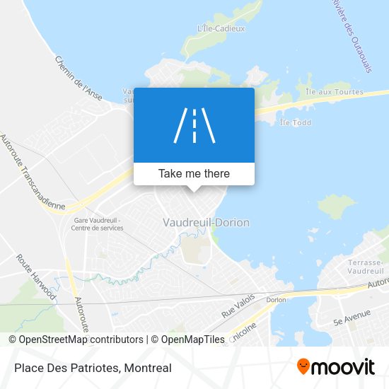 Place Des Patriotes map