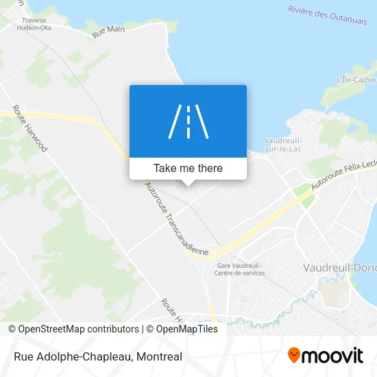 Rue Adolphe-Chapleau map