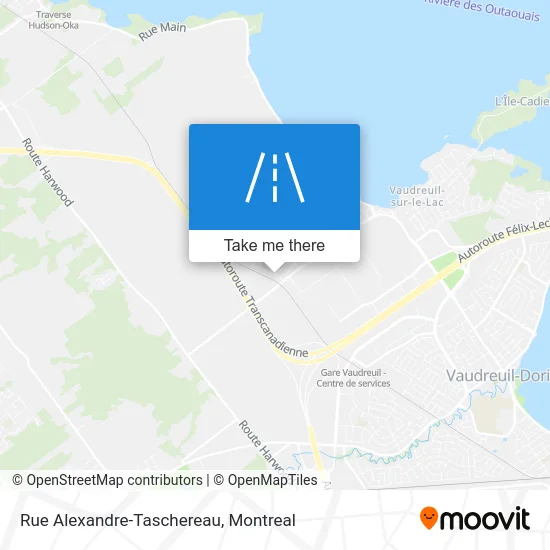 Rue Alexandre-Taschereau map
