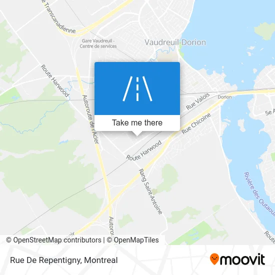 Rue De Repentigny map