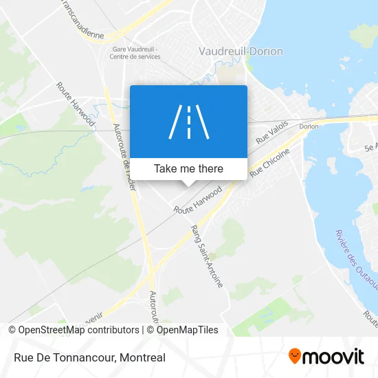 Rue De Tonnancour map