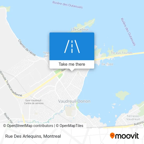 Rue Des Arlequins map